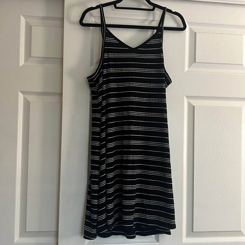 Black sun dress